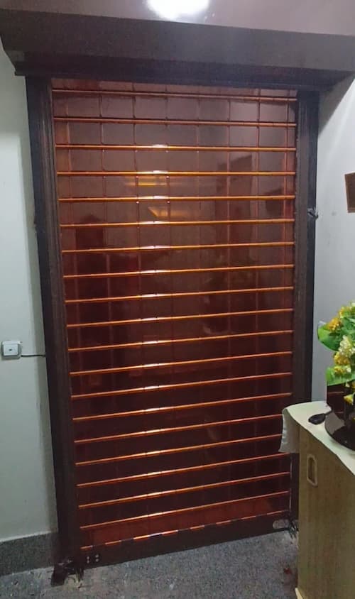 حفاظ کرکره برقی درب ورودی